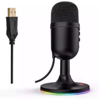Microphone Gamer Filaire Redragon Puslar Gm303 – Noir -GM303 Tunisie