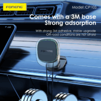 Support magnétique Voiture Foneng – Noir – CP103  Tunisie