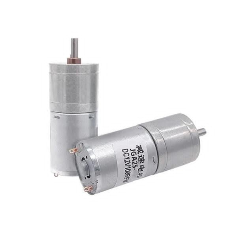Moteur Réducteur 25GM370 DC 12v 60 RPM avec support Tunisie