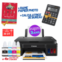 Imprimante Multifonction à Réservoir Intégré 3en1 Canon Pixma G-3410 Wifi Couleur Tunisie