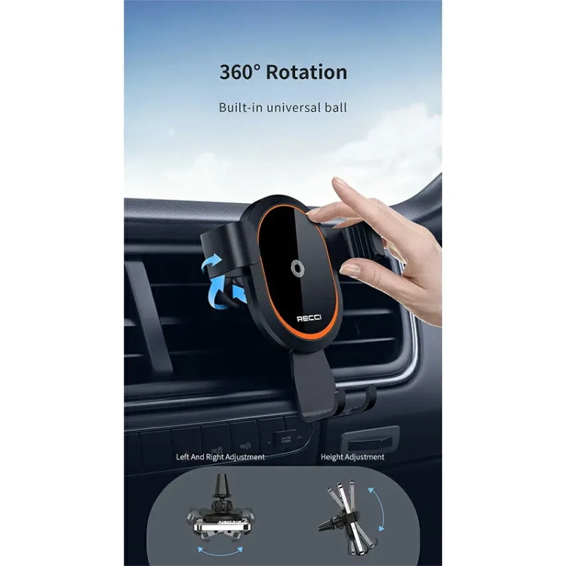 Support Voiture Recci – Noir – RHO-C-26 Tunisie