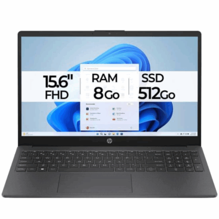 Pc Portable Hp 15-fd0096nk I5 13è Gén 8go 512go Ssd – Gris – 9R492EA Tunisie