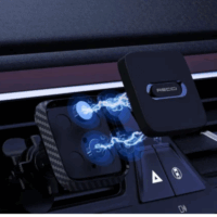 Chargeur et Support Voiture Magnétique Recci -Noir – RHO-C28 Tunisie