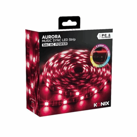 Ruban Lumineux Konix Aurora – 61881122665 Tunisie