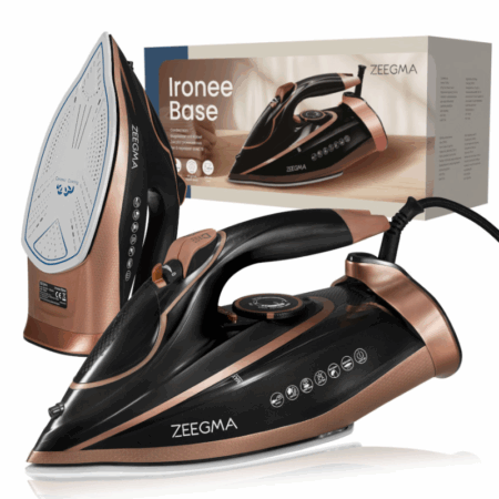 Fer à Repasser Filaire Zeegma Ironee Base 3200 W Noir & Gold Tunisie
