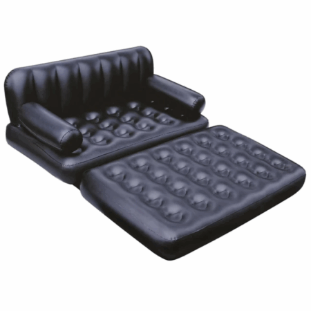 Canapé double chaise longue – Noir Tunisie