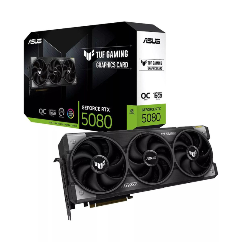 Carte Graphique ASUS TUF Gaming GeForce RTX 5080 16GB GDDR7 – 90YV0M30-M0NA00 Tunisie