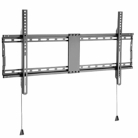 Support mural Gembird pour téléviseur fixe 43”-90” 70 kg -Noir -WM-90F-01 Tunisie