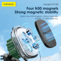 Support magnétique Voiture Foneng – Noir – CP103  Tunisie