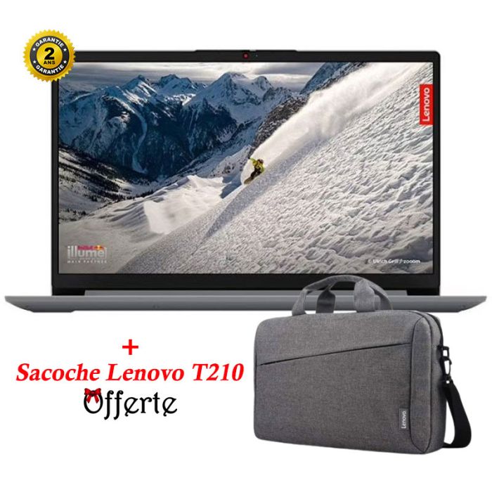 Pc Portable Lenovo IdeaPad 1 15AMN7 Athlon Silver 7120U 8 Go 512 Go SSD Gris – 82VG00Q6FG Tunisie