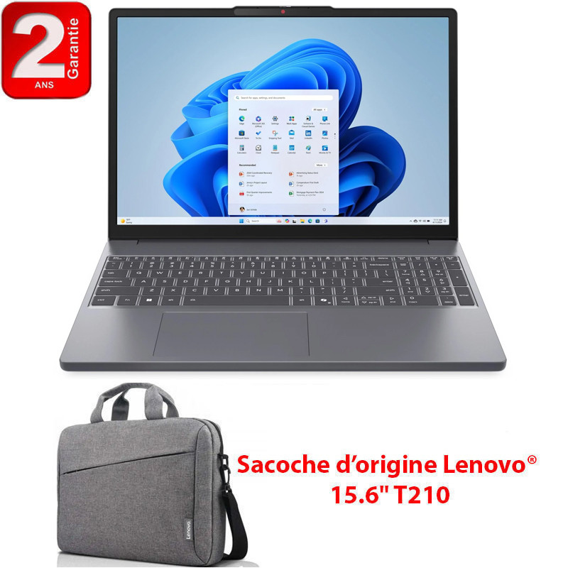 Pc Portable Lenovo Ideapad Slim 3 15IRH10 I7 13è Gén 8go 512go Ssd- Gris – 83K100E7FG Tunisie