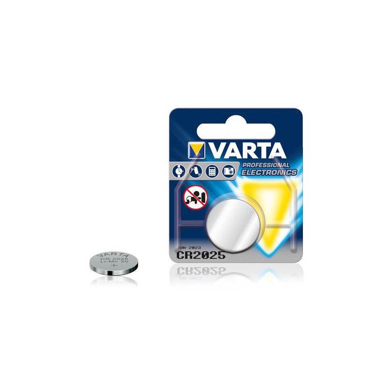 Pile Électronique Bouton Lithium Varta Cr2025 Tunisie