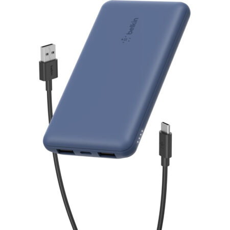 Power Bank Belkin Boost Charge 3 ports 10K – Bleu- BPB011BTBL Tunisie