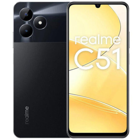 Smartphone Realme C51 4 Go 256 Go – Noir Tunisie