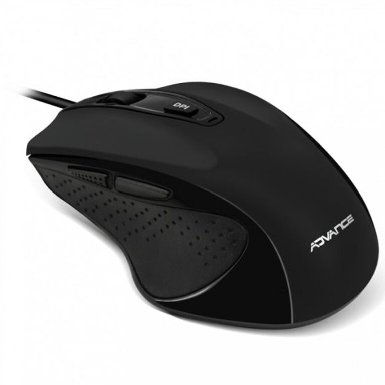 Souris Filaire Advance Shape 6D – Noir – S-6D-BK Tunisie
