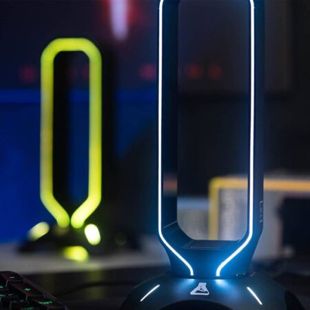 Support Pour Casque Gaming THE G-Lab RGB – Noir -K-stand-radon Tunisie
