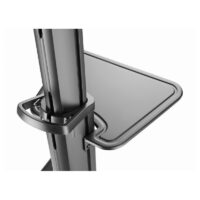 Support Au Sol Avec Roulettes Gembird Pour Tv 37″- 70″ -Noir – Tvs-70t-02 Tunisie