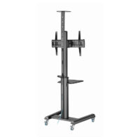 Support Au Sol Avec Roulettes Gembird Pour Tv 37″- 70″ -Noir – Tvs-70t-02 Tunisie