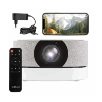 Vidéo Projecteur Overmax Multipic Ez Android TV 11 Bluetooth – Blanc -20240699 Tunisie