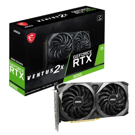 Carte Graphique Msi Geforce RTX 3050 Ventus 2X XS 8G OC – 912-V809-4287 Tunisie