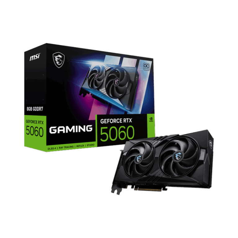 Carte Graphique MSI GeForce RTX 5060 8G GAMING OC – 912-V537-005 Tunisie