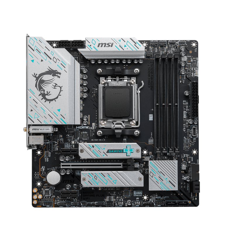 Carte Mère MSI B650M GAMING PLUS WIFI – 911-7E24-013 Tunisie