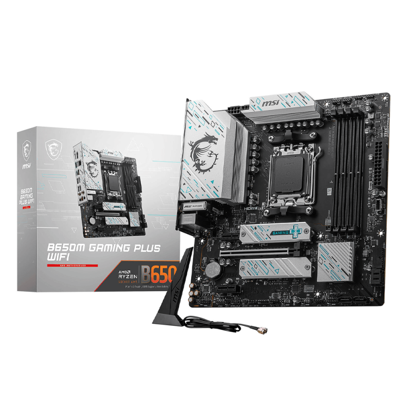 Carte Mère MSI B650M GAMING PLUS WIFI – 911-7E24-013 Tunisie