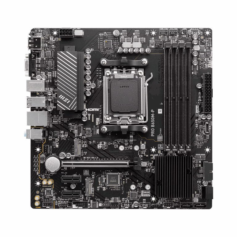 Carte Mère MSI PRO B650M-P – 911-7E27-007 Tunisie
