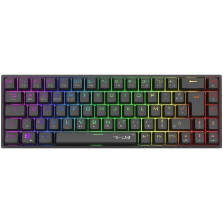 Clavier Gamer Sans Fil THE G-LAB KEYZ TITANIUM WL Noir – KEYZ-TITAN-B-WL/FR Tunisie