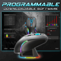 Souris Gamer Sans Fil Spirit Of Gamer Elite M50 Rgb – Noir – S-EM50BK Tunisie