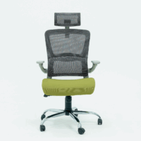 Chaise Directeur Roy Avec Accoudoirs – Bleu Tunisie