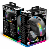 Souris Gamer Sans Fil Spirit Of Gamer Elite M50 Rgb – Noir – S-EM50BK Tunisie