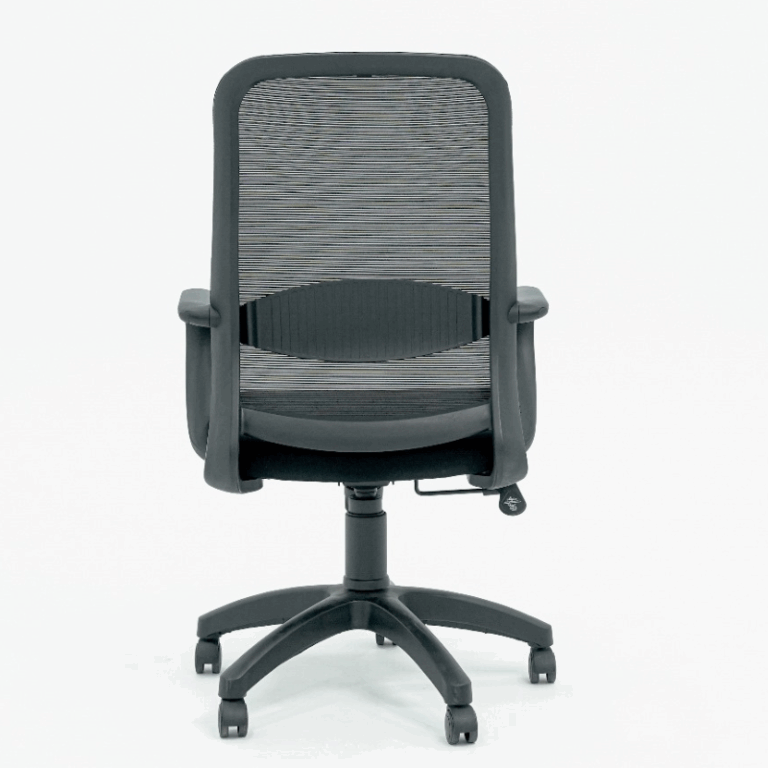 Chaise Secrétaire Solo Avec Accoudoirs – Noir Tunisie