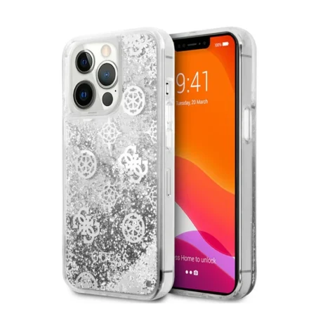 Etui Guess Liquide Iphone 13 Pro Max 6,7 – Argenté Tunisie