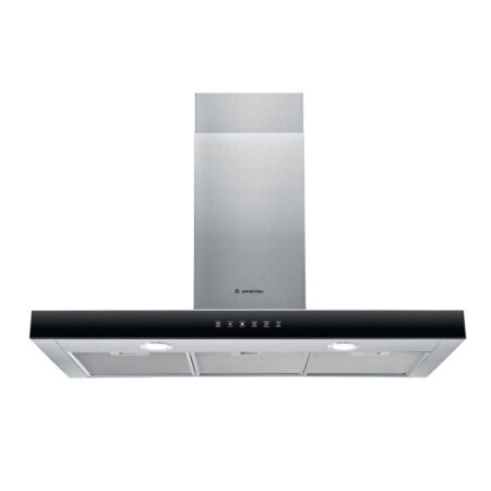 Hotte Cheminée Murale T-BOX Ariston AHBS97FLTIX 90 cm Inox Tunisie