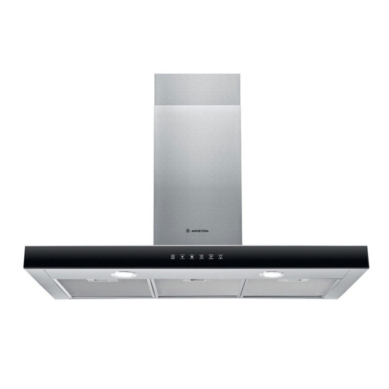 Hotte Cheminée Murale T-BOX Ariston AHBS97FLTIX 90 cm Inox Tunisie