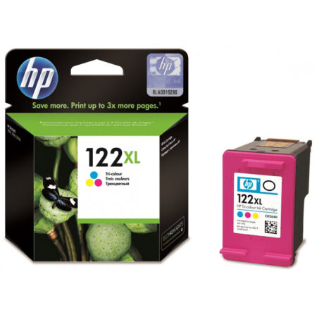 Cartouche D’encre Hp 122xl Trois Couleurs Grande Capacité Authentique – CH564HE Tunisie