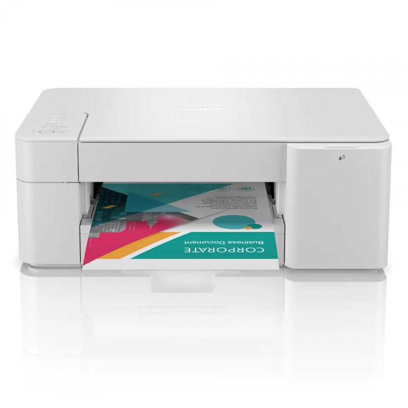 Imprimante Jet D’encre Brother A4 Multifonction Couleur Wifi -Blanc -BMCJ-DCPJ1200W Tunisie