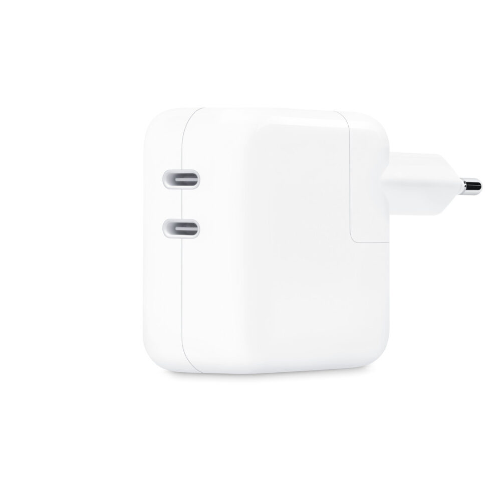 Adaptateur Secteur Double Port Usb-c 35 W- Blanc – MW2K3ZM/A Tunisie