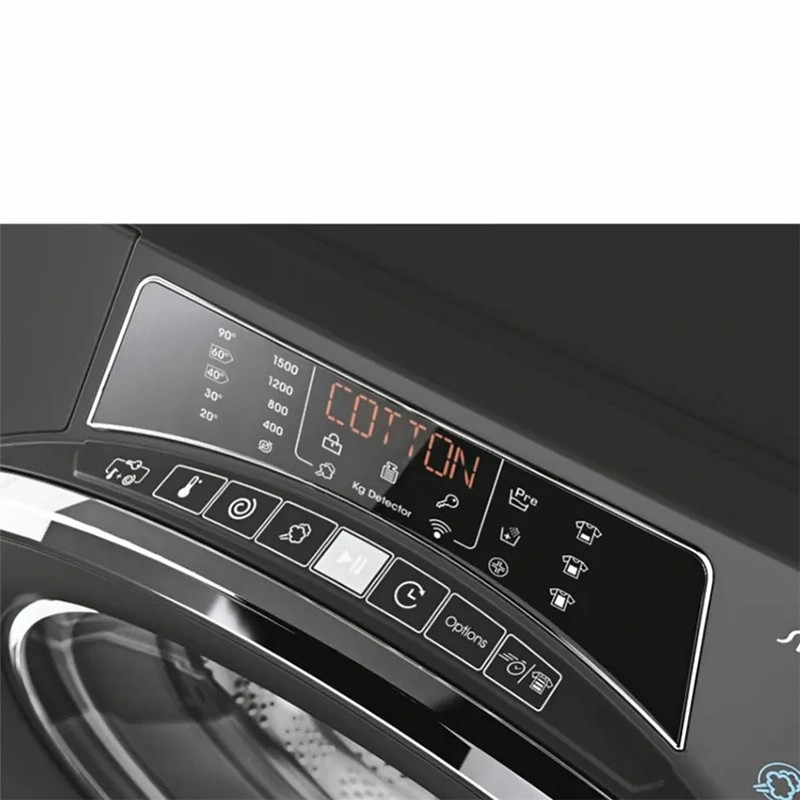 Machine À Laver Candy Rapido 11 Kg Smart RO1411RRK1-4 Silver Tunisie