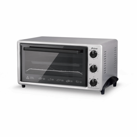 Mini Four Électrique Turbo + Rôtisserie Orient OMF-45L-TRS 45 L Silver Tunisie