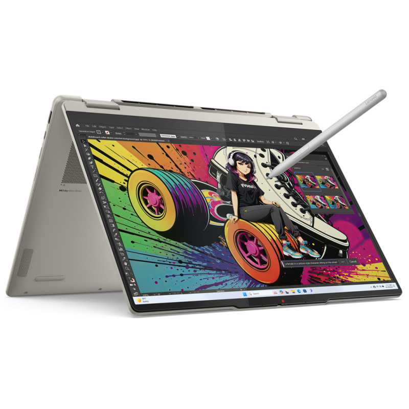Pc Portable Lenovo Yoga 7 2-in-1 14AKP10 Ryzen AI 7 350 16 Go 512 Go SSD – 83JR007NFG Tunisie