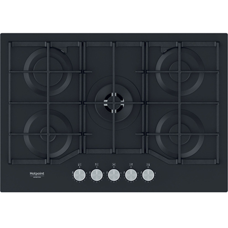 Plaque de Cuisson 5 Feux Ariston AGS72F/BK 75 cm Noir Tunisie
