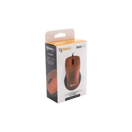 Souris Optique Sbox – Rouge – M-958R Tunisie