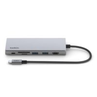 Adaptateur BELKIN Multiport USB-C 7-en-1 – Silver – INC009BTSGY Tunisie