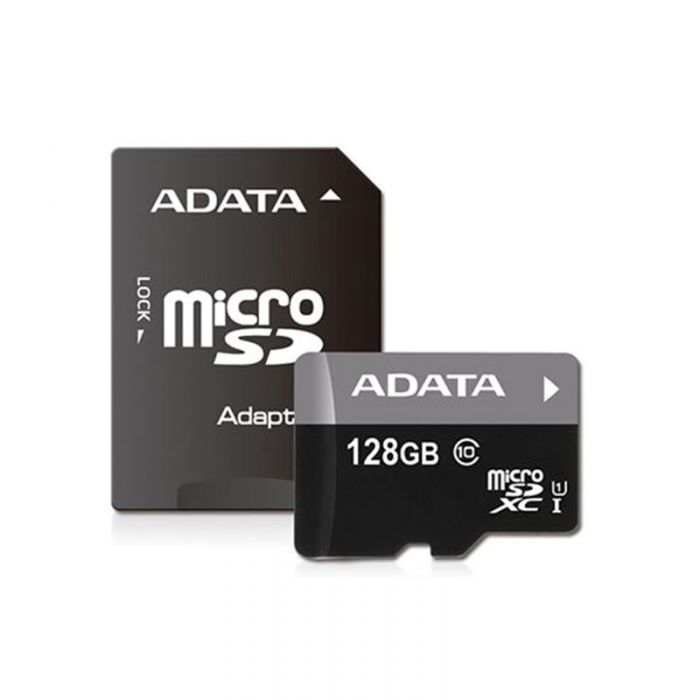 Carte Mémoire Adata 128 go Class 10 Avec Adaptateur – AUSDX128GUICL10A1-RA1 Tunisie