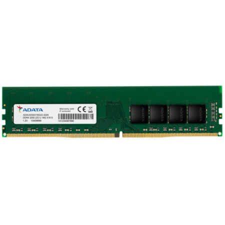 Barrette Mémoire ADATA 16Go DDR4 – AD4U320016G22-SGN Tunisie
