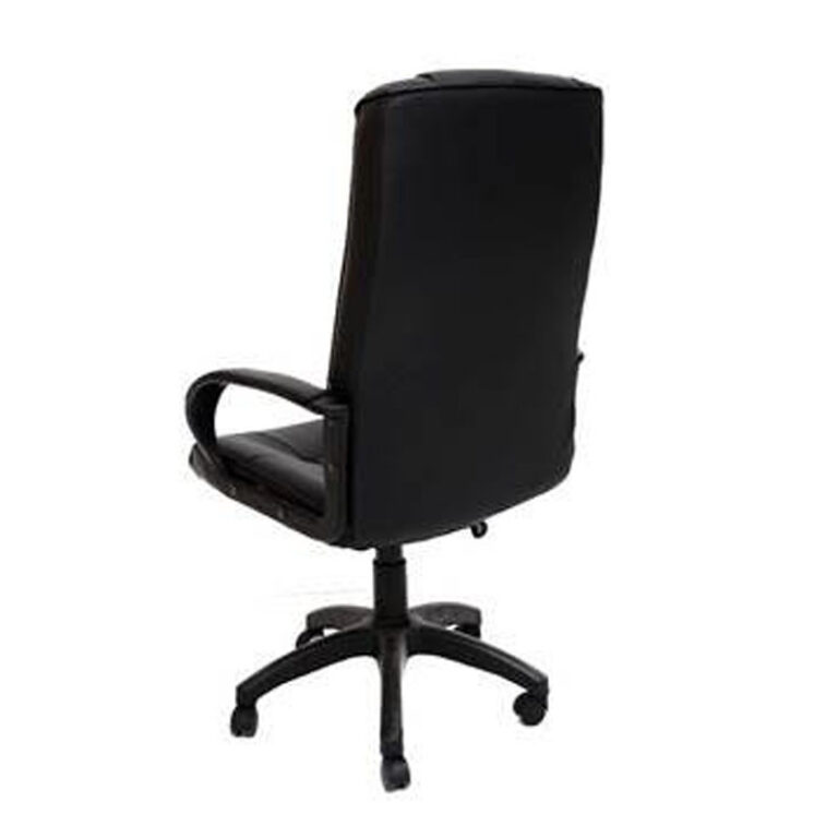 Chaise Directeur New Elipsy Noir -Base Chrome Tunisie