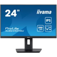 Ecran iiyama Prolite 23.8” IPS FULL HD 100Hz – Noir Mate – XUB2492HSU-B6 Tunisie