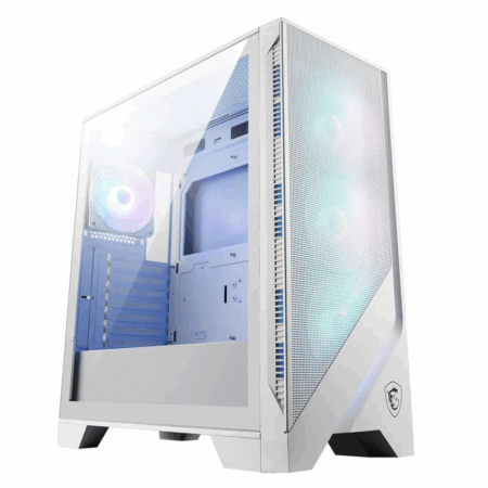 Boitier Pc Gamer MSI MAG Forge 320R airflow – Blanc – 306-7G23W21-HH9 Tunisie
